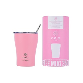 Θερμός Coffee Mug Estia 8.70x12.10 Save The Aegean 350ml Blossom Rose 01-12472
