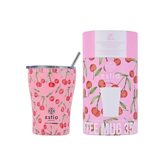 Θερμος Coffee Mug Save The Aegean 350Ml Cherry Rose Estia 01-16876