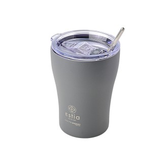 Θερμός Coffee Mug Estia 8.70x12.10 Save The Aegean 350ml Fjord Grey 01-12441