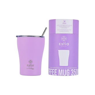 Θερμός 350ml Estia Coffee Mug Save The Aegean Lavender Purple 01-12090