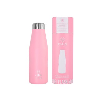 Θερμός 500ml Estia Travel Flask Save The Aegean Baby Pink 01-7812