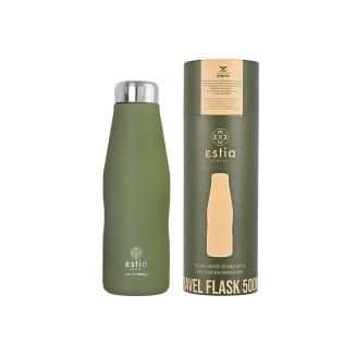 Θερμός 500ml Estia Travel Flask Save The Aegean Pine Green 01-12069