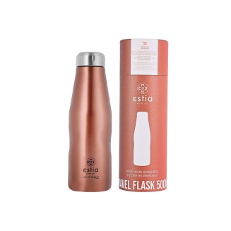 Θερμός 500ml Estia Travel Flask Save The Aegean Rose Gold 01-7836