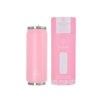 Θερμός 500ml Estia Travel Cup Save The Aegean Baby Pink 01-10317