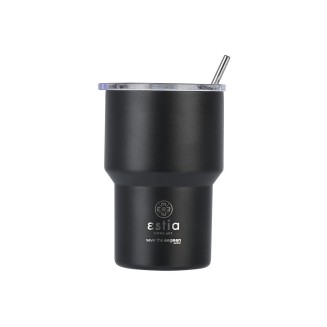 Θερμός 400ml Estia Mug Lite Save The Aegean Midnight Black