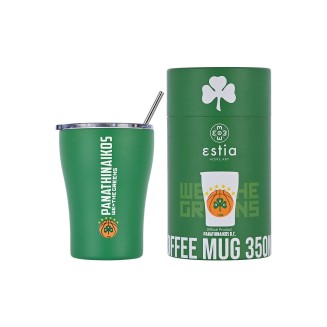Θερμος Coffee Mug Panathinaikos Bc Edition 350Ml Estia 00-13257