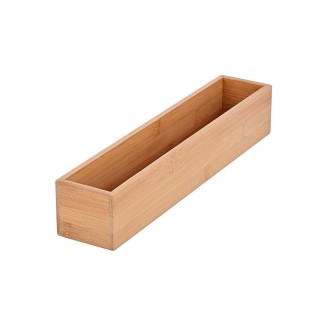 Κουτί Οργάνωσης Συρταριού Bamboo Essentials 8x38x7cm Estia 03-17576