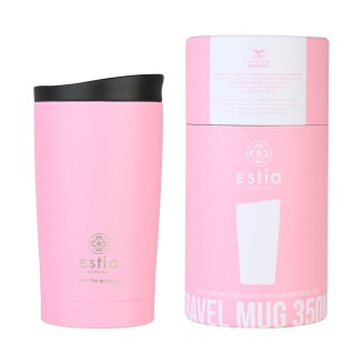 Θερμός 350ml Estia Travel Mug Save The Aegean Blossom Rose