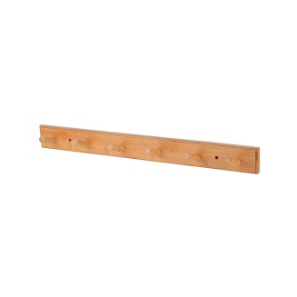 Κρεμάστρα Τοίχου Bamboo 59x6x7cm 6 Θέσεων Estia 02-18320