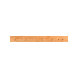 Κρεμάστρα Τοίχου Bamboo 59x6x7cm 6 Θέσεων Estia 02-18320