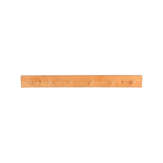 Κρεμάστρα Τοίχου Bamboo 59x6x7cm 6 Θέσεων Estia 02-18320