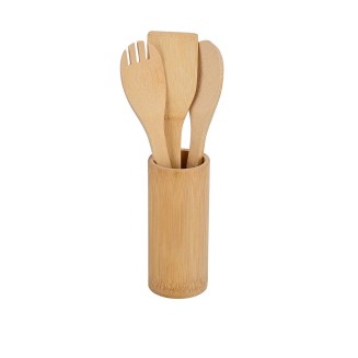 Εργαλεία Μαγειρικής Bamboo Essentials Με Θήκη 4 Τεμαχίων Estia 02-18191 Εργαλεία Μαγειρικής Bamboo Essentials Με Θήκη 4 Τεμαχίων Estia 02-18191