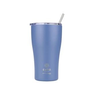 Θερμός 500ml Estia Coffee Mug Save The Aegean Denim Blue