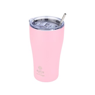 Θερμός 500ml Estia Coffee Mug Save The Aegean Blossom Rose