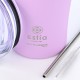 ESTIA ΘΕΡΜΟΣ COFFEE MUG SAVE THE AEGEAN 500ml LAVENDER PURPLE