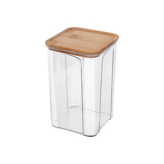 Δοχείο Αποθήκευσης Πλαστικό 800ml Με Καπάκι Bamboo Estia 01-24260