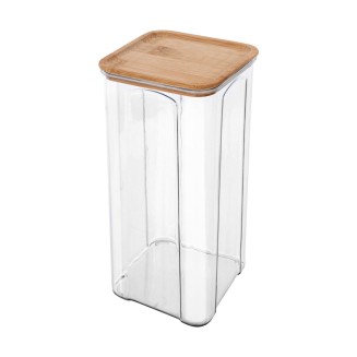Δοχείο Αποθήκευσης Πλαστικό 1200ml Με Καπάκι Bamboo Estia 01-24277