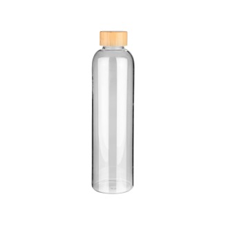 Μπουκάλι Γυάλινο 1000ml Estia Με Καπάκι Bamboo 01-21856
