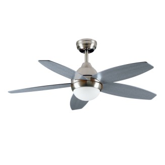 Ανεμιστήρας Οροφής Celeste Estia 111cm 70w Με Αντιστρέψιμα Πτερύγια 06-21191 Λευκό-Γκρί