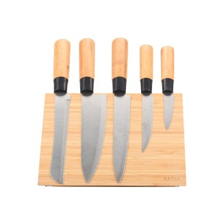 Βάση Για Μαχαίρια Estia Bamboo Με Μαγνήτη 01-30735