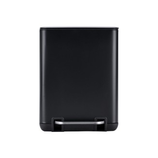 Χαρτοδοχείο Μπάνιου Cubic Soft Close 6lt Μαύρο Estia 02-20941