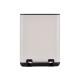 ESTIA ΧΑΡΤΟΔΟΧΕΙΟ ΜΠΑΝΙΟΥ CUBIC SOFT CLOSE 6lt IVORY