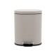 ESTIA ΧΑΡΤΟΔΟΧΕΙΟ ΜΠΑΝΙΟΥ OVOID SOFT CLOSE 6lt TAUPE