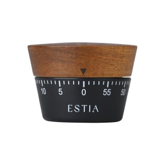 Χρονόμετρο Κουζίνας Estia Allure Αναλογικό 60 Λεπτών Μαύρο