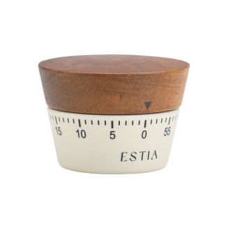 Χρονόμετρο Κουζίνας Estia Allure Αναλογικό 60 Λεπτών Ivory
