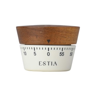 Χρονόμετρο Κουζίνας Estia Allure Αναλογικό 60 Λεπτών Ivory