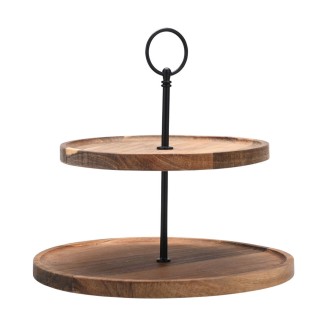 Δίσκος Σερβιρίσματος 2 Επιπέδων Estia Allure 01-30933