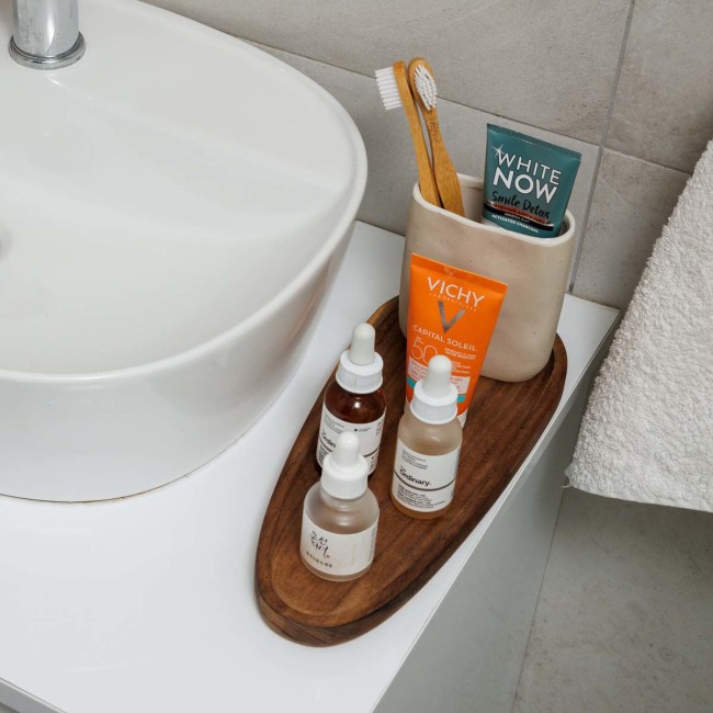 ESTIA ΔΙΣΚΟΣ ΣΕΡΒΙΡΙΣΜΑΤΟΣ ALLURE ΟΒΑΛ 30x12x2cm