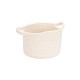 ESTIA ΚΑΛΑΘΙ ΚΡΕΜΑΣΤΟ BLANCA 18x18x13cm ΛΕΥΚΟ