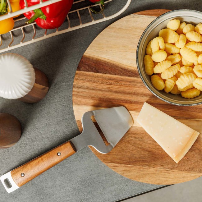 ESTIA ΚΟΠΤΗΣ ΤΥΡΙΟΥ ALLURE ΑΝΟΞΕΙΔΩΤΟΣ 24cm ΜΕ ΞΥΛΙΝΗ ΛΑΒΗ