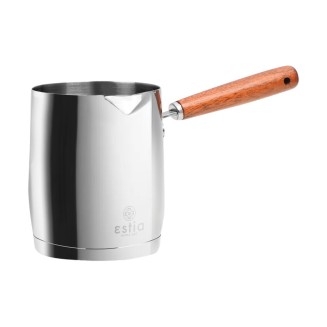 Μπρίκι Ανοξείδωτο 530ml Estia Με Ξύλινη Λαβή 01-30247