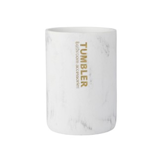 Ποτηράκι Μπάνιου Marble Ρητίνης Estia 02-21801