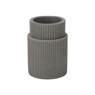 Ποτηράκι Μπάνιου Wire Ρητίνης Γκρί Estia 02-25786