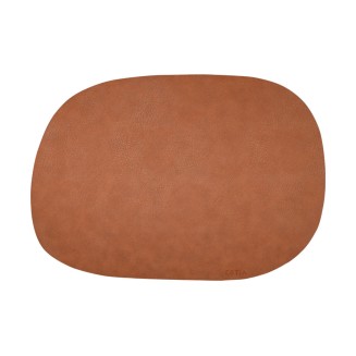 Σουπλά 43x30cm Estia Pvc Allure Καφέ