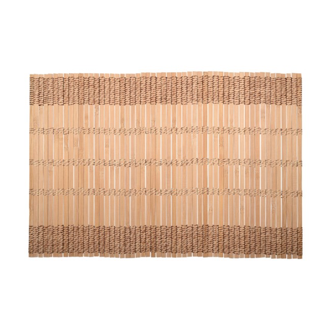 ESTIA ΣΟΥΠΛΑ BAMBOO ESSENTIALS 45x30cm ΚΑΦΕ
