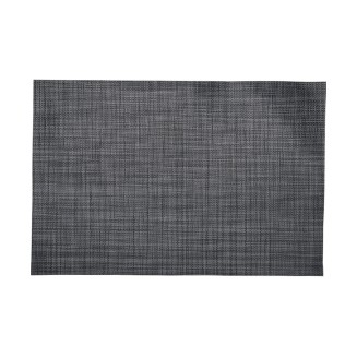 Σουπλά 45x30cm Estia Pvc Mesh Μαύρο