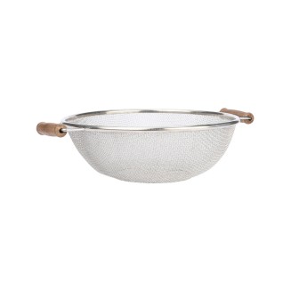 Σουρωτήρι Ζυμαρικών Allure Ξύλινες Λαβές Estia Ανοξείδωτο 26cm 01-30650