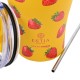 ESTIA ΘΕΡΜΟΣ COFFEE MUG SAVE THE AEGEAN 350ml BERRY BRIGHT