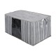 ESTIA ΘΗΚΗ ΑΠΟΘΗΚΕΥΣΗΣ NON WOVEN ΥΦΑΣΜΑΤΙΝΗ 50x40x30cm ΜΕ ΠΑΡΑΘΥΡΟ IVORY