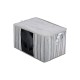 ESTIA ΘΗΚΗ ΑΠΟΘΗΚΕΥΣΗΣ NON WOVEN ΥΦΑΣΜΑΤΙΝΗ 60x45x35cm ΜΕ ΠΑΡΑΘΥΡΟ IVORY