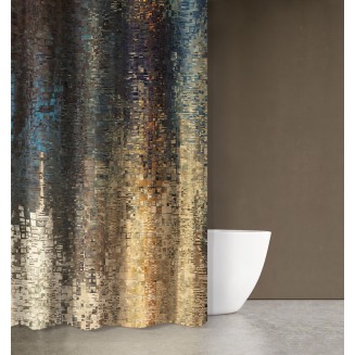 Κουρτίνα Μπάνιου 180x200 Saint Clair Abstract Des 101