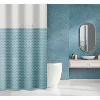 Κουρτίνα Μπάνιου Tokyo Aqua 180x185 Guy Laroche
