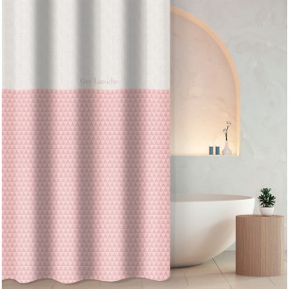 Κουρτίνα Μπάνιου Tokyo Dusty Pink 240x185 Guy Laroche