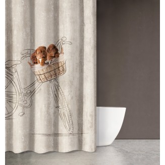 Κουρτίνα Μπάνιου 180x200 Saint Clair Animals Des 203