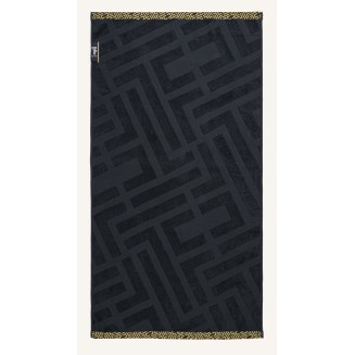 Πετσέτα Θαλάσσης  90x180 Feel And Touch Fresh Black