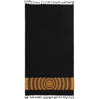 Πετσέτα Θαλάσσης Παρεό Pestemal 90x170 Guy Laroche 21 Black